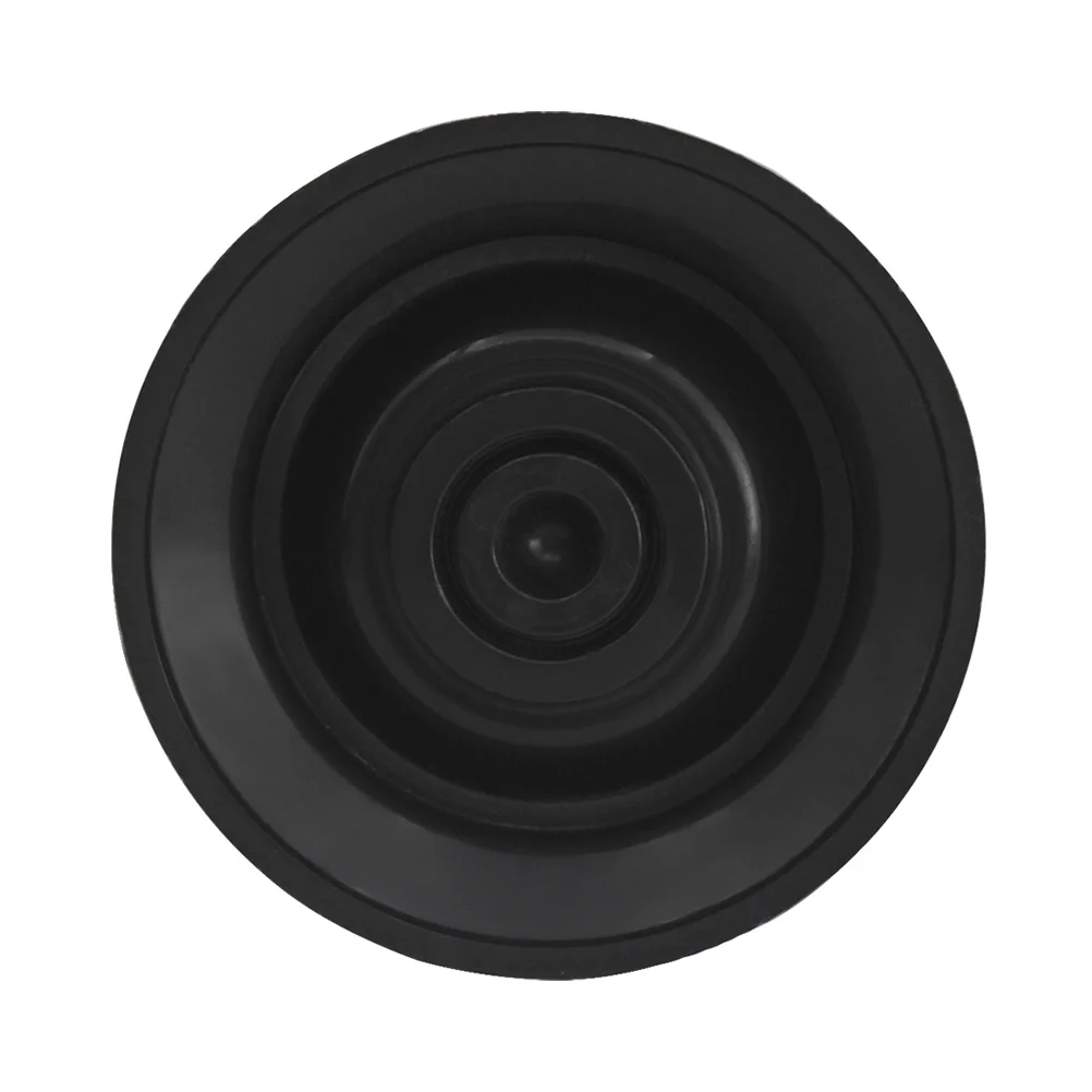 

4pcs Caster Cups Black Non-Slip Floor Protectors For Upright Piano Legs Thick Pads High Temperature Resistant Sound Insulation