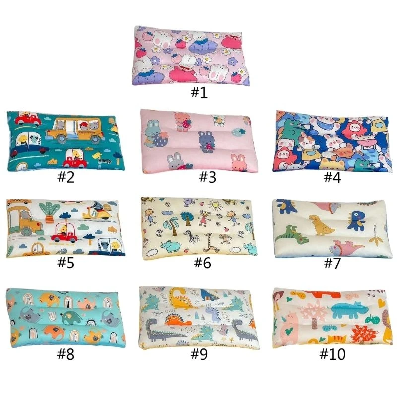 J15U وسادة مريحة بطباعة كرتونية داعمة للرأس مع نمط منقط #5