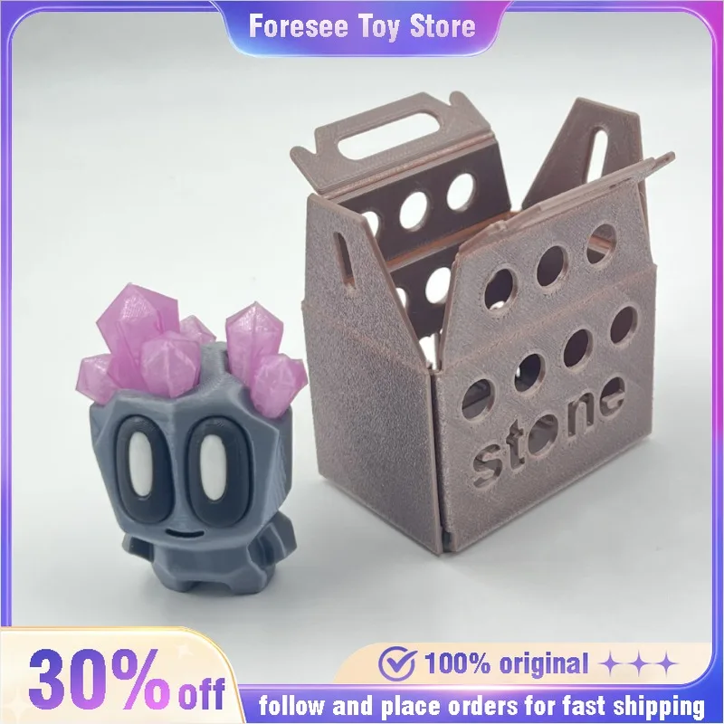 

3D Printing Stone Rock Niangniang Decora Toy Mrs Shiji Niangniang Nezha Figure Cartoon Nezha Small Stone Desktop Ornament Custom