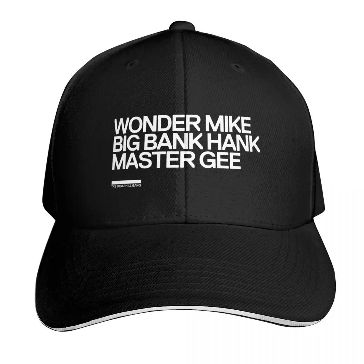 Sugarhill Gang Baseball Cap Adjustable Buckle Closure Moisture Wicking Quick Dry Curved Brim Classic Fit