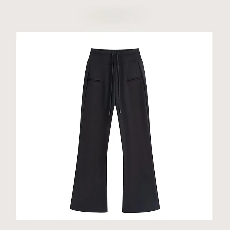

Брюки Bootcut, короткие женские брюки из спандекса, эластичные, гибкие, облегающие, контурной формы, формованные, обнимающие фигуру для девочек