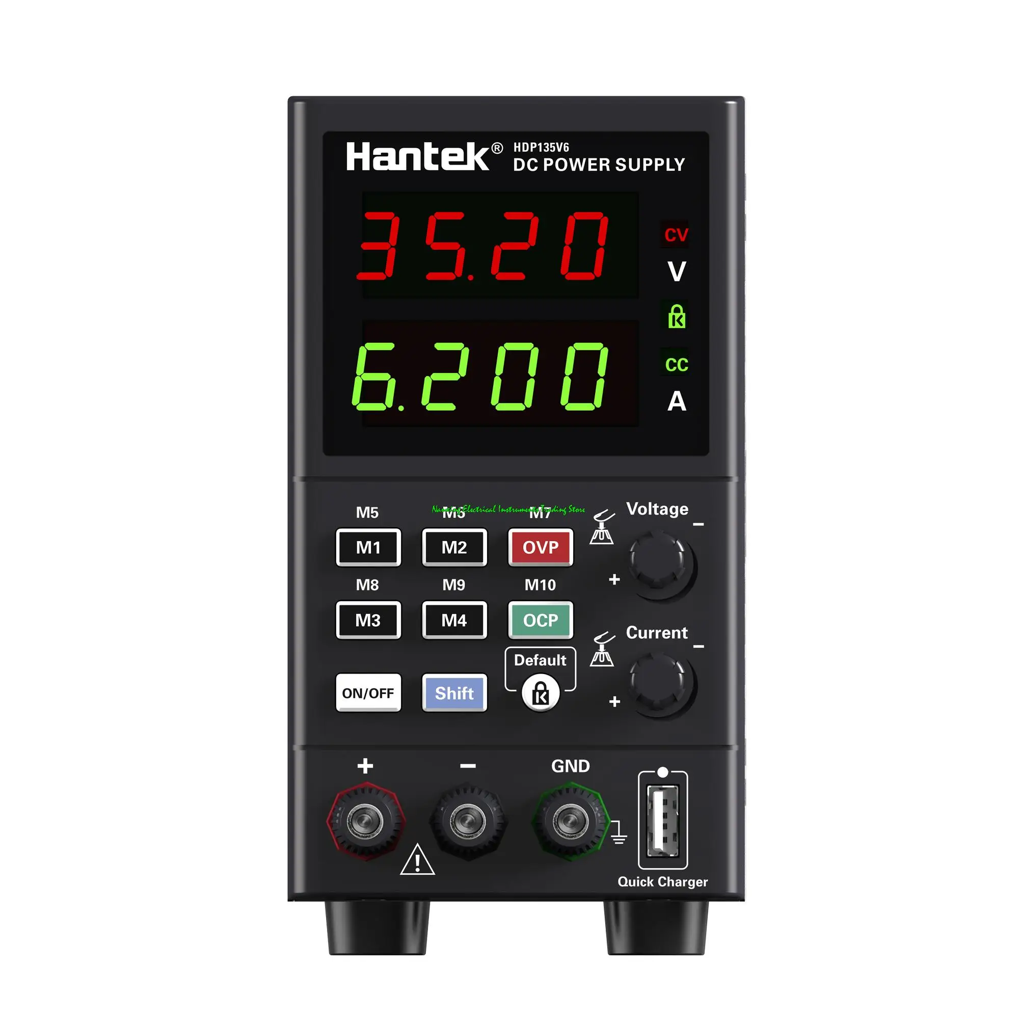 

Регулируемый цифровой источник питания Hantek HDP135V6 0-35 В/0-6 А с интерфейсом 232