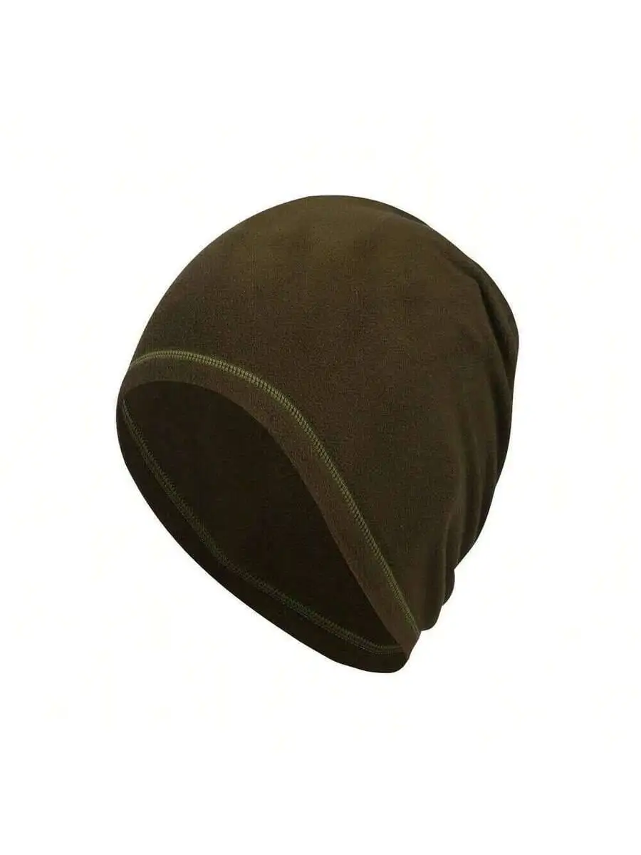 الرجال النساء الشتاء الرياضة في الهواء الطلق الدافئة الجمجمة العسكرية التكتيكية القطبية الصوف ساعة قبعة الطقس البارد الجري ركوب الدراجات التزلج #5