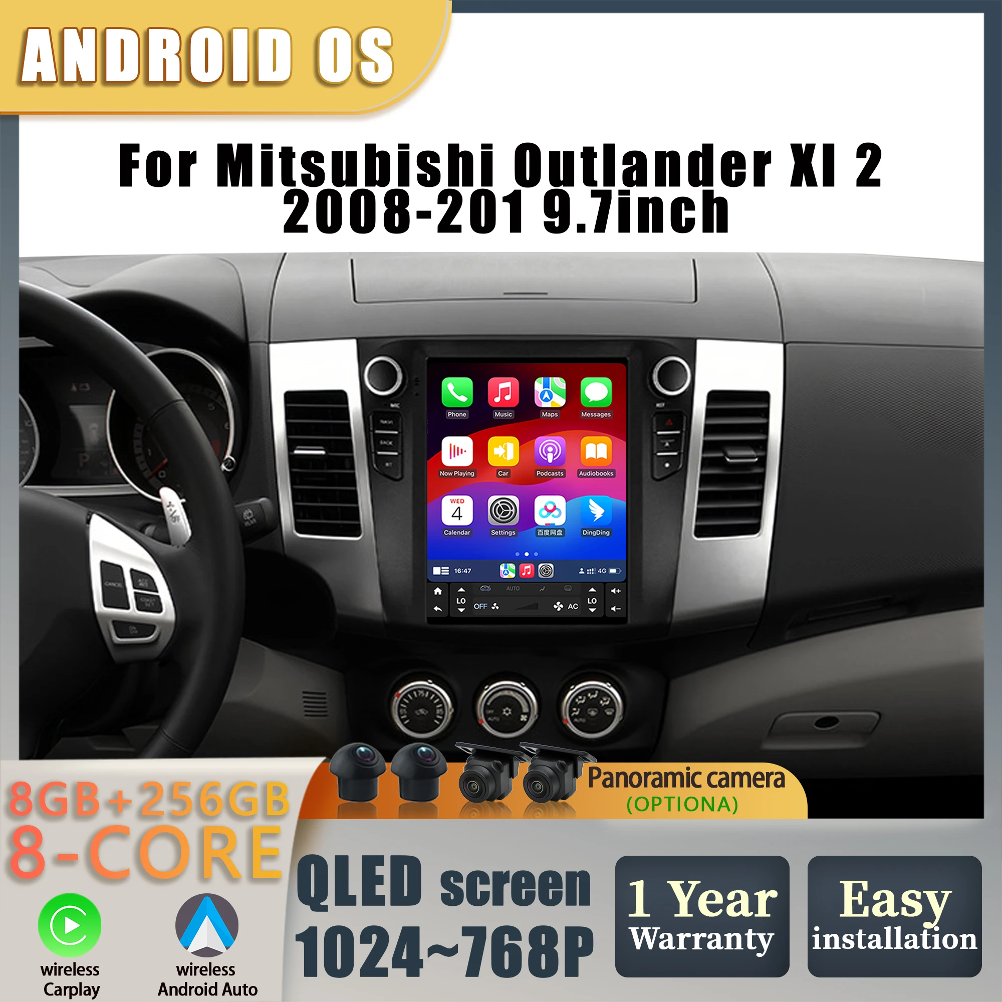 9.7Inch For Mitsubi… - image