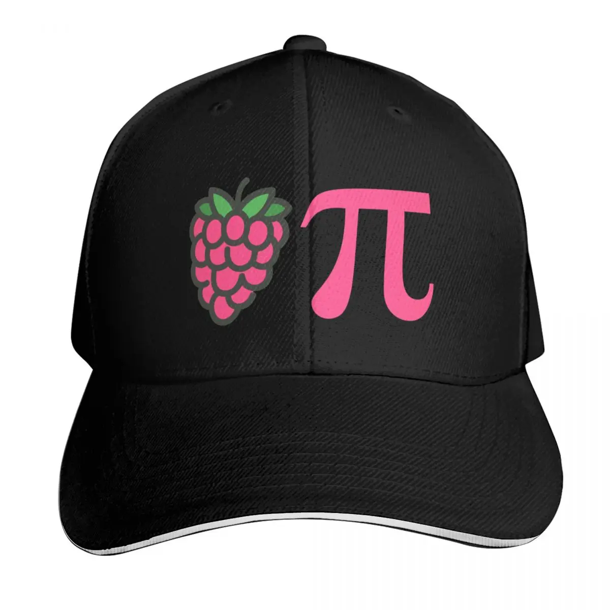 

Raspberry Pie, Pi Visual Pun, for Pi Day Baseball Cap Hat Beach Hat Man Luxury golf hat genuine men Hats For Women Men's