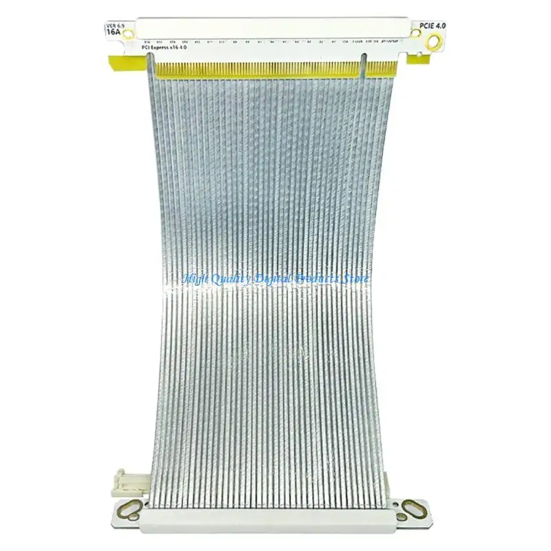 

U2JE Double обратная графическая карта Расширение кабеля PCIE4.0 x16 Гибкие выступления графических процессоров для разъемов ПК