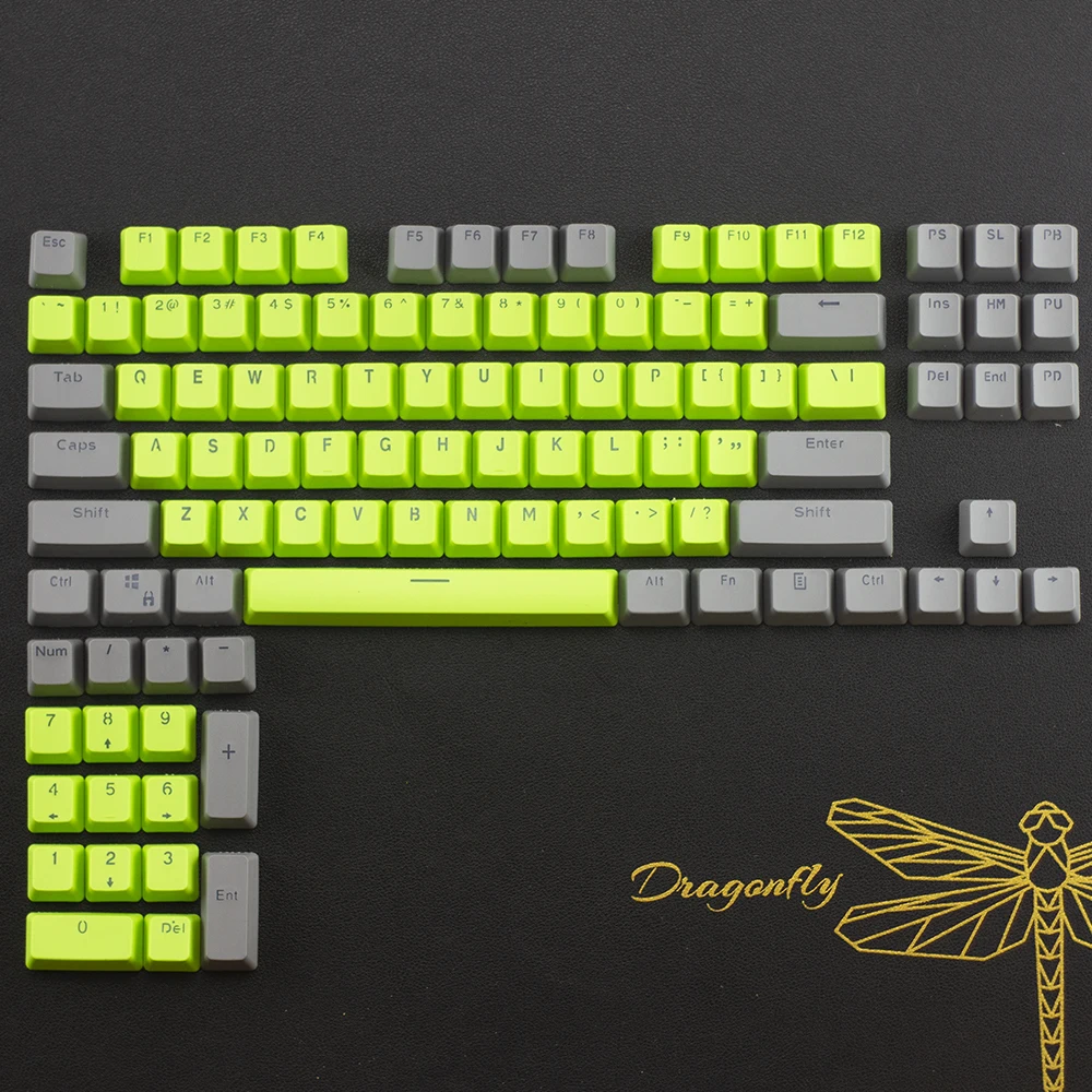 

104 клавиши/набор GMK Dualshot OEM Keycaps PBT Dye Subbed Key Caps Cherry Profile Keycap с 2,25U 2,75U 3U 7U Пробел ISO Enter