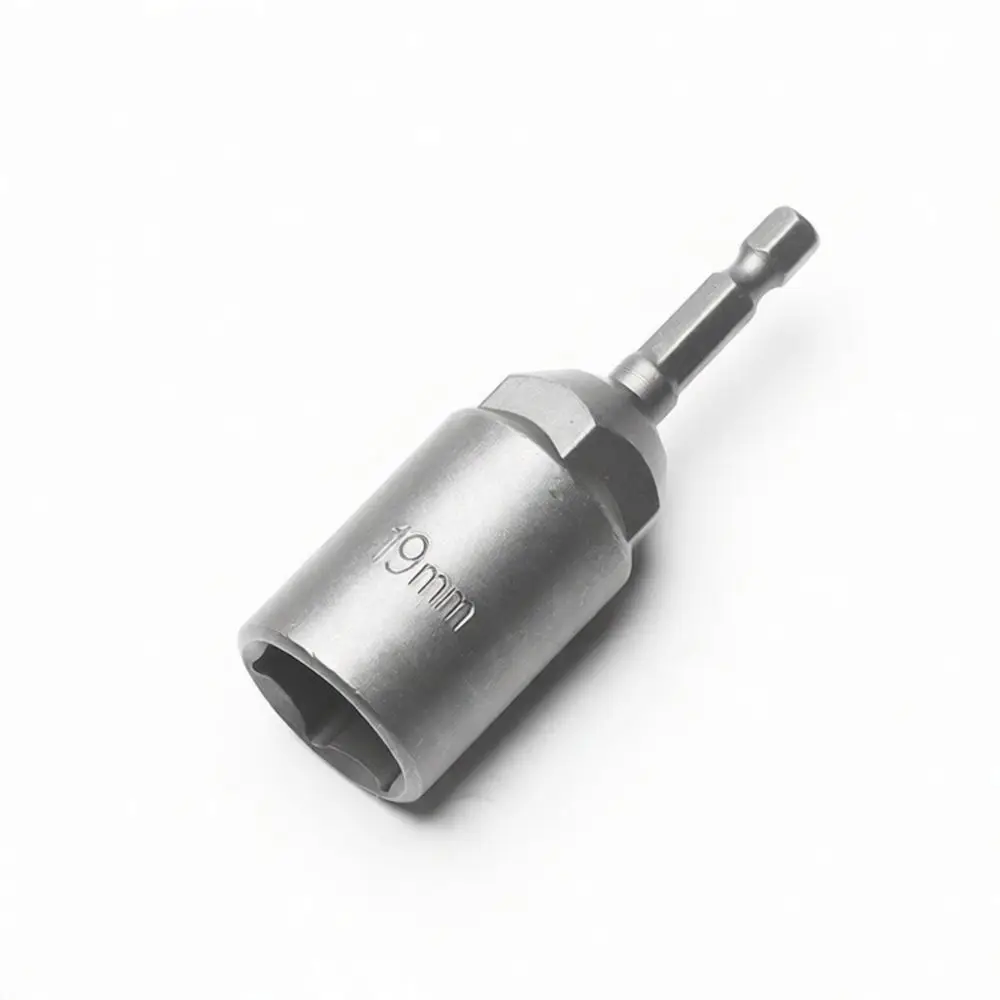 Deep Socket Adapter For Power Drill Impact Wrench Metric Hex Nut Driver Bits Chrome Vanadium Steel Repair Tool Set 5 5 19mm