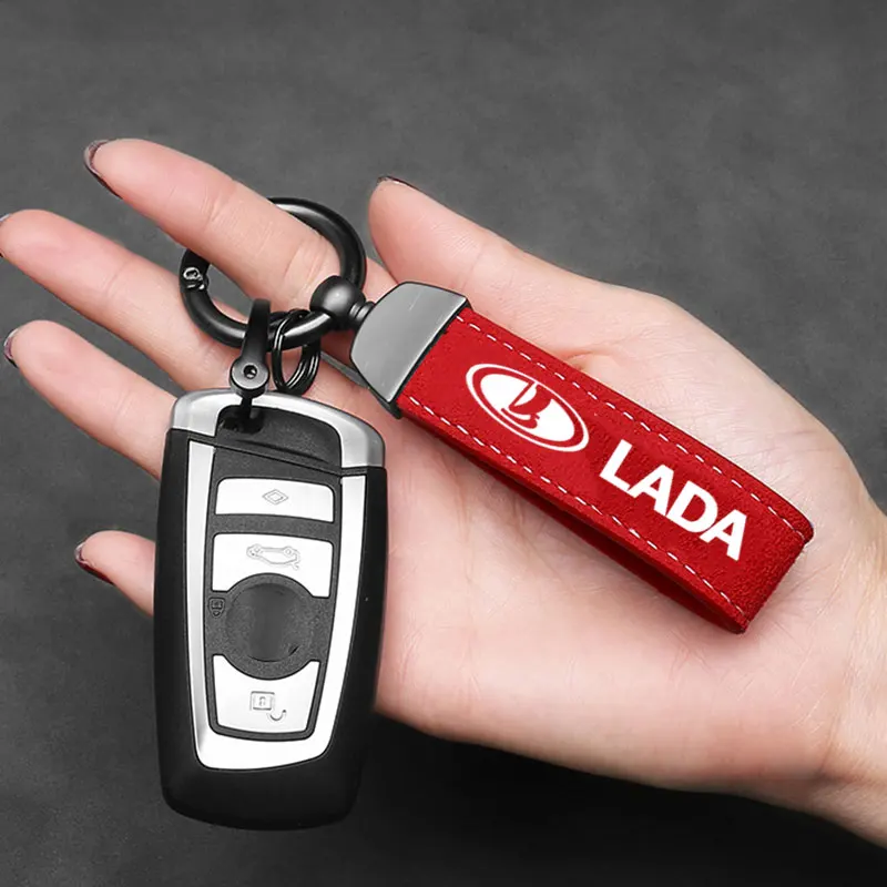 Car Key bag decorative pendant Ring Keychain for lada vesta granta kalina priora Niva Samara Vesta Largus Xray Accessories