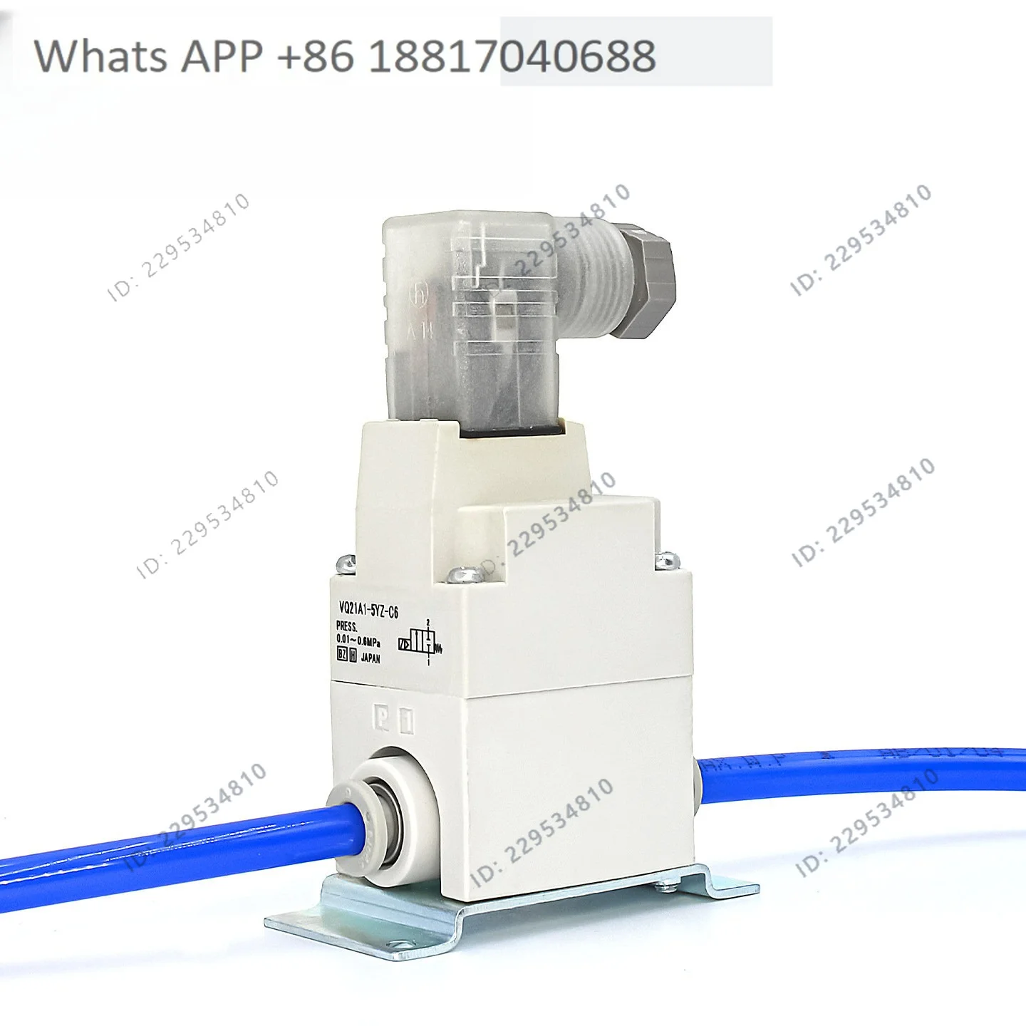 1PCS, pneumatic VQ21A1-5G-C6-C8 pilot operated one in one out solenoid valve VQ31A1-5GZ-C10 air valve