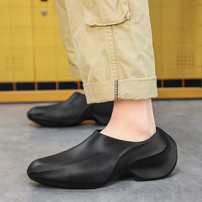 Men Dress Shoes Professional Business Clogs New Trend High Quality Garden Clogs Outdoor Fashion Design British Dress Suits