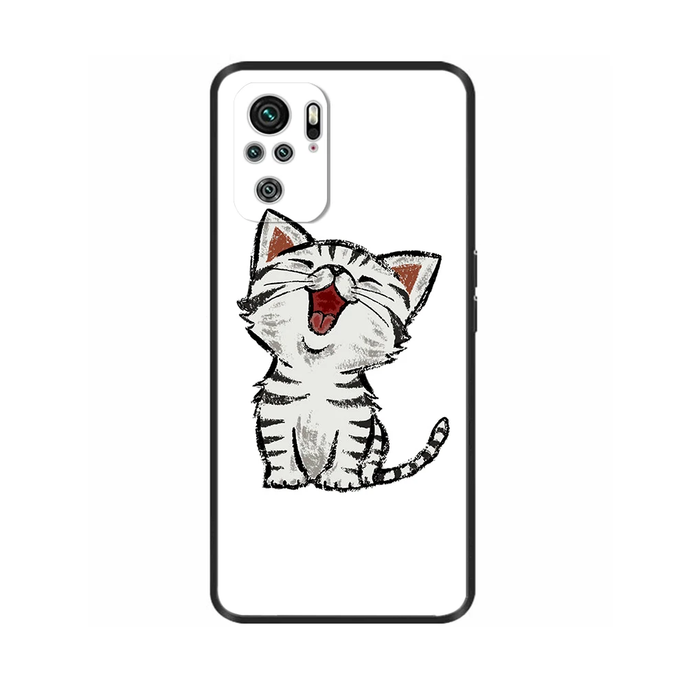 Case For Redmi Note 10 Case For Xiaomi Redmi Note 10 pro Note 10S Soft TPU Silicone Back Cases on Redmi Note 10s Bumper Cover