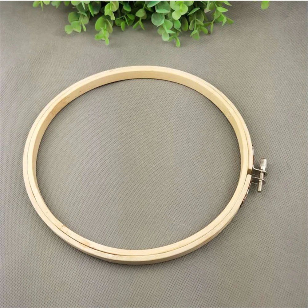 

12 Pcs Embroidery Hoop Beginners Frame Fabric Kits DIY Circle Bamboo Ring Embroidered