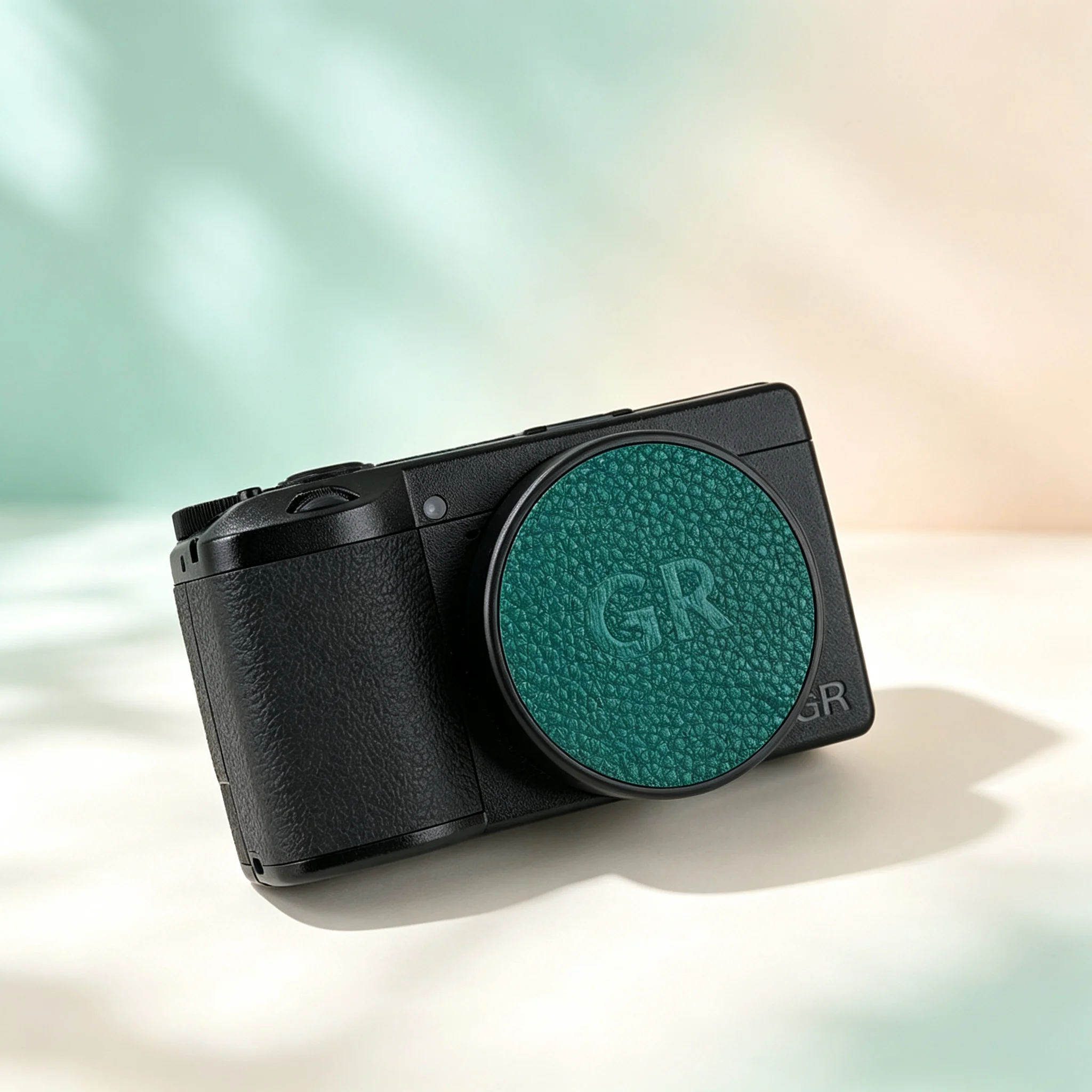 SETTO Camera Lens Cap for Ricoh GR IV GRIV HDF GR4 Protector Cover Metal Skin-covered Leatherette