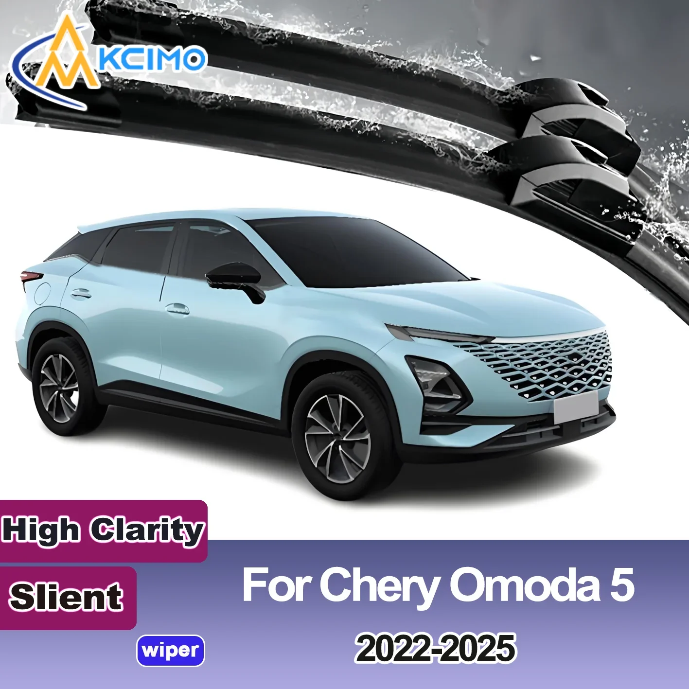

2PCS New Front Windshield Wiper Blade for Chery Chery Omoda 5 2022-2025 Front Windshield Auto Wipers Blade Accessories 2025 2024