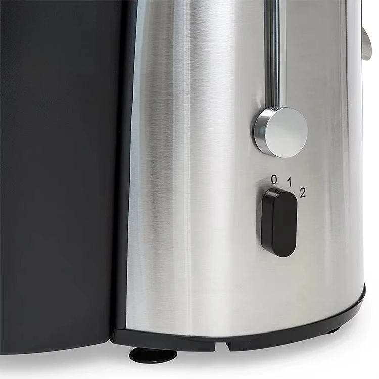 High-quality household whole fruit juicer Powerful high-speed electric centralized citrus juicer with stainless steel housing