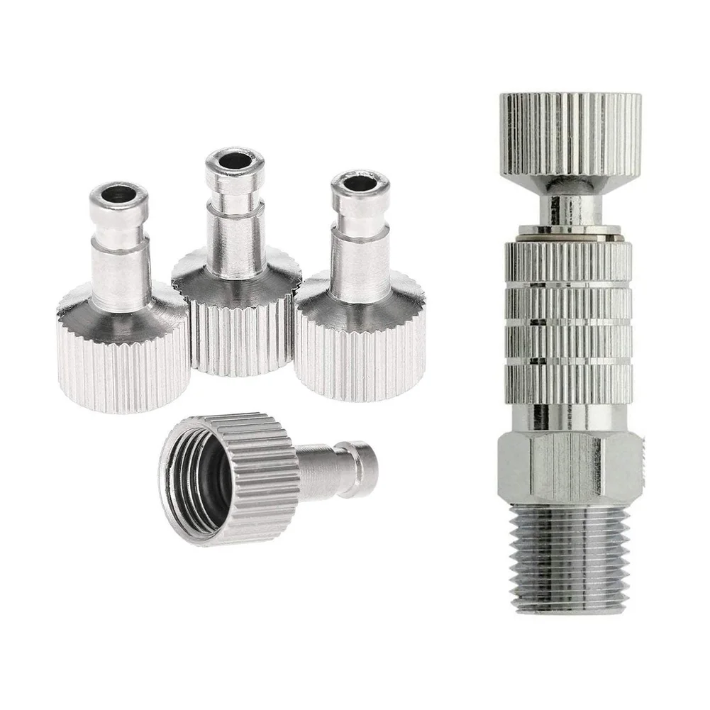 For Multiple Airbrushes Airbrush Adapter 1/8 Inch Adapter 17mm Size 40mm Size for bsp Male Fitting Disconnect Without Screw