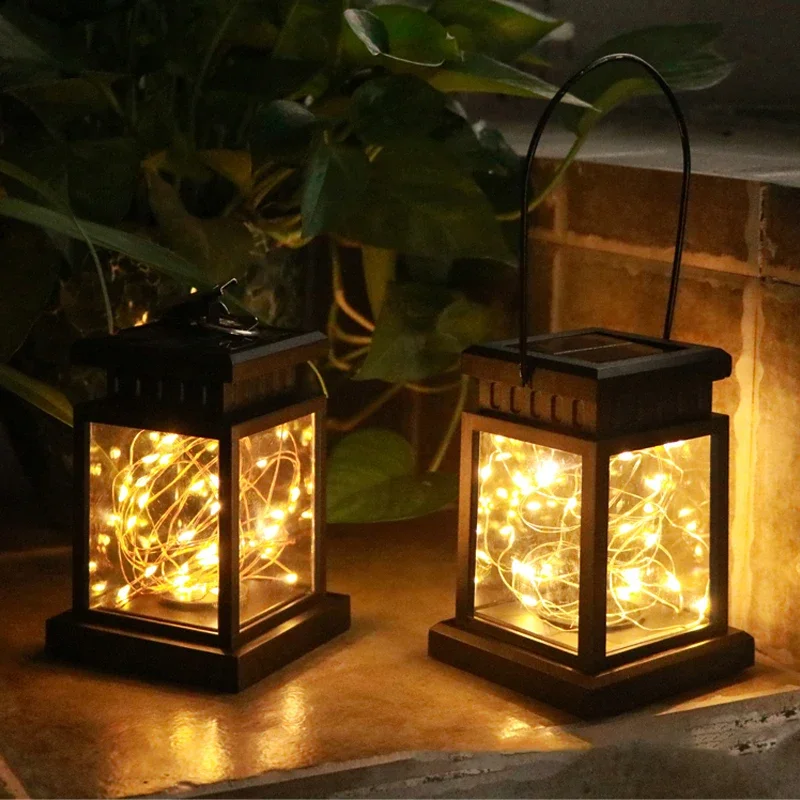 solar lights  lantern  solar yard decorations  Solar Christmas decoration waterproof  solar light garden  outdoor hanging decor