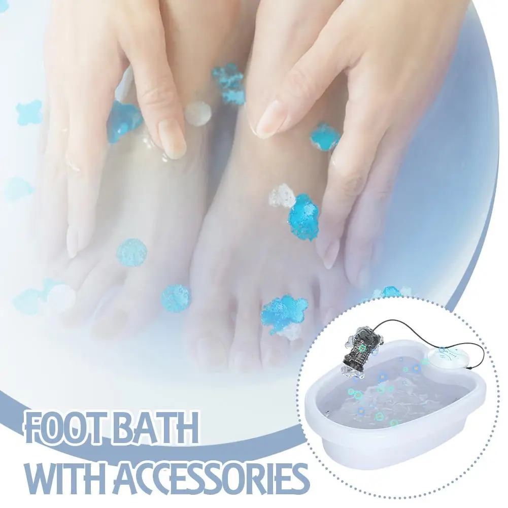 Foot Detox Ionic Spa Machine disintossicante elettrico ionico Mini pediluvio grande bacino per uso domestico massaggio per rilassarsi massaggio ai piedi A9C7