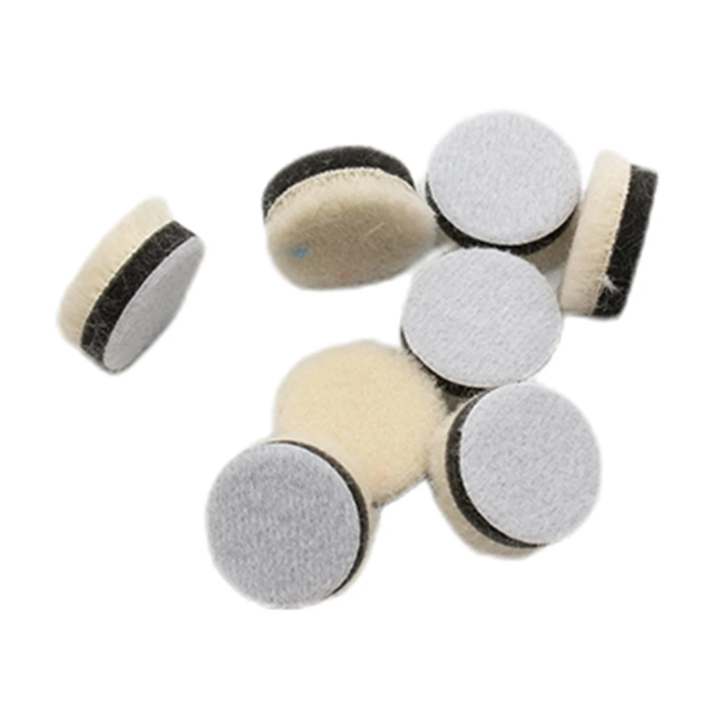 

1 inch Polishing Pads 30Pcs White Detailing Finishing For Car Grooving Kit Parts Polisher Sandng Supplies Automobile Wool