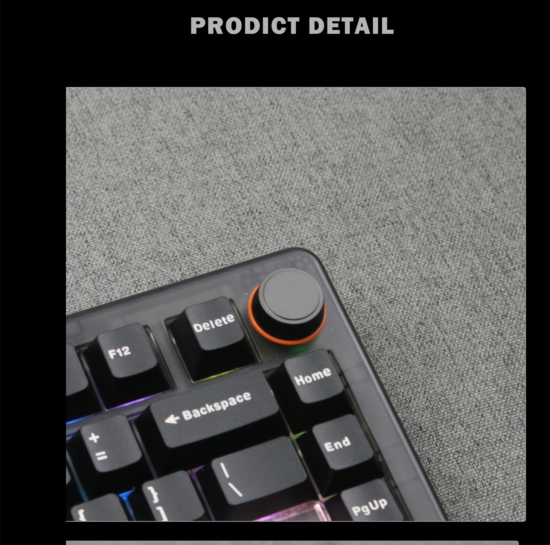 ZUOYA QK75 Mechanical Keyboard RGB Backlit Gasket Structure 3-Mode 2.4G Bluetooth Wireless Hot Swap Keyboard for VIA/QMK