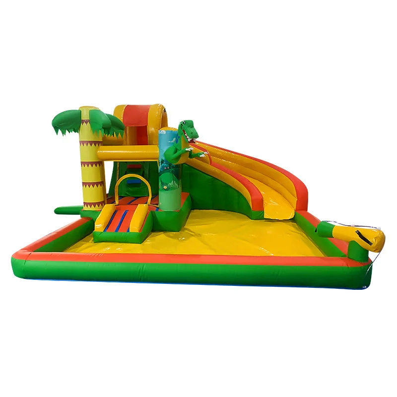 

Customized new outdoor trampoline children's inflatable castle playground naughty castle jumping bed small amusement equipment m
