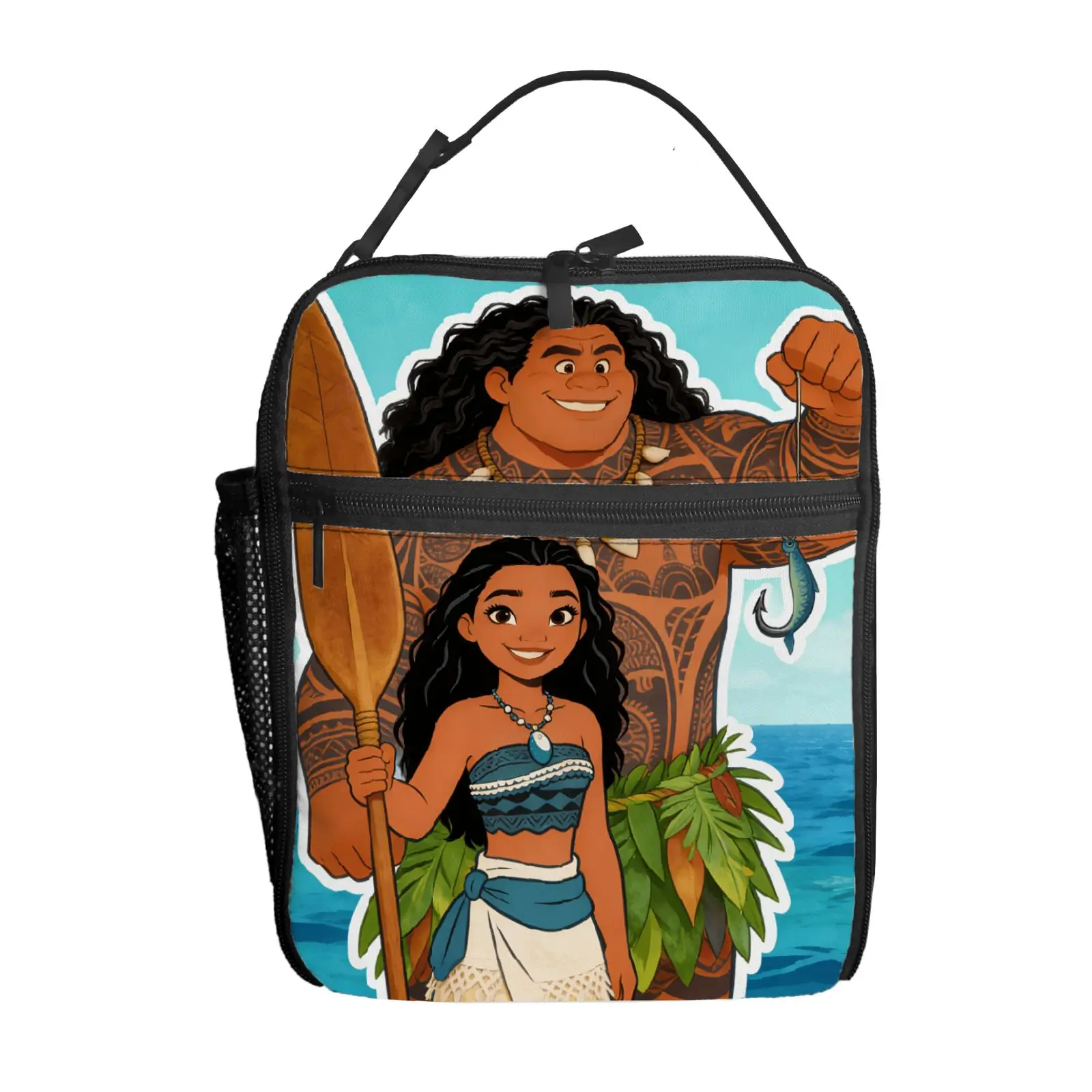 

Сумка для обеда Moana, 1 шт., высококачественная, милая, повседневная, для вечеринок, пикников, школы, подарок для ежедневного использования