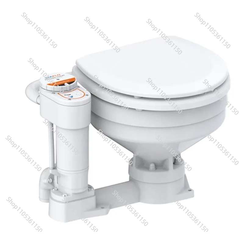 Marine self-priming electric toilet, yacht vertical sewage pump toilet accessories, ship flush pump accessories