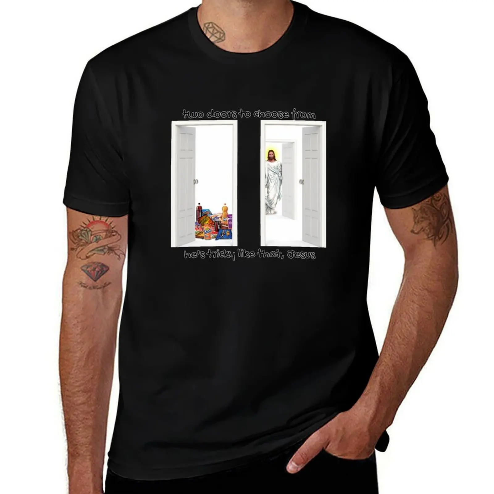 Tricky Jesus Wilderpeople T-Shirt Creative Graphic Tee Shirt T-Shirt
