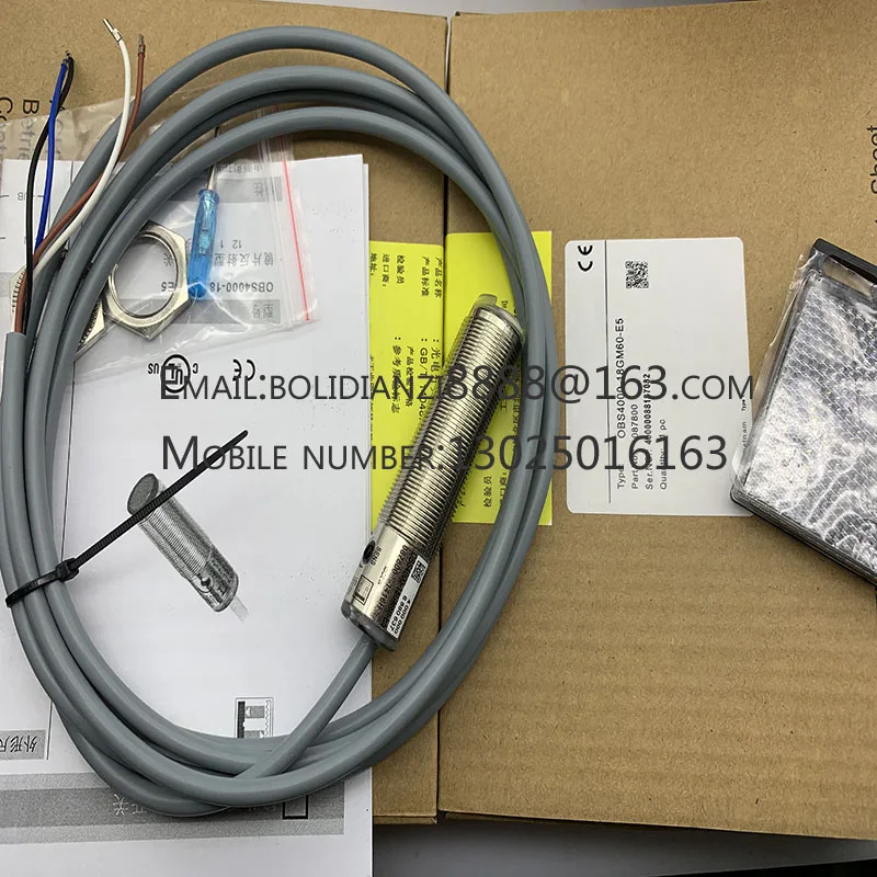 New photoelectric switch sensor OBS4000-18GM50-E5 OBS4000-18GM60-E5 One year warranty In stock