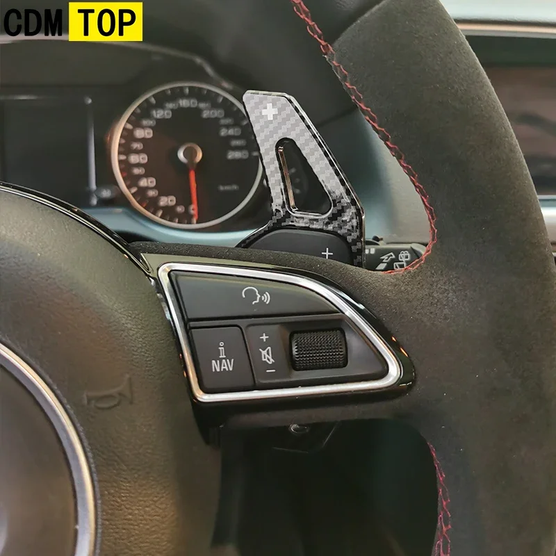 For Audi steering wheel paddle shift Extension Audi A3 S3 RS3 S4 A4 A5 S5 A6 S6 RS6 7 A7 S7 A8 S8 Q5 Q7 TT TTS Audi accessories