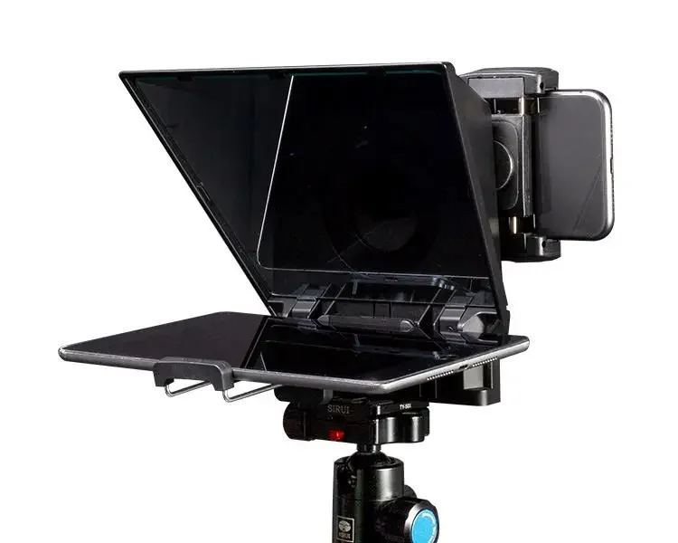 TP2A Portable 8-inch Teleprompter supports up to 8