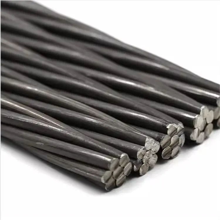 

Factory ASTM-A416 1*3 1*7 Prestressed Wire Strand Cable 12.7/15.2MM Long for Precast Engineering High Quality Steel Wire Rods