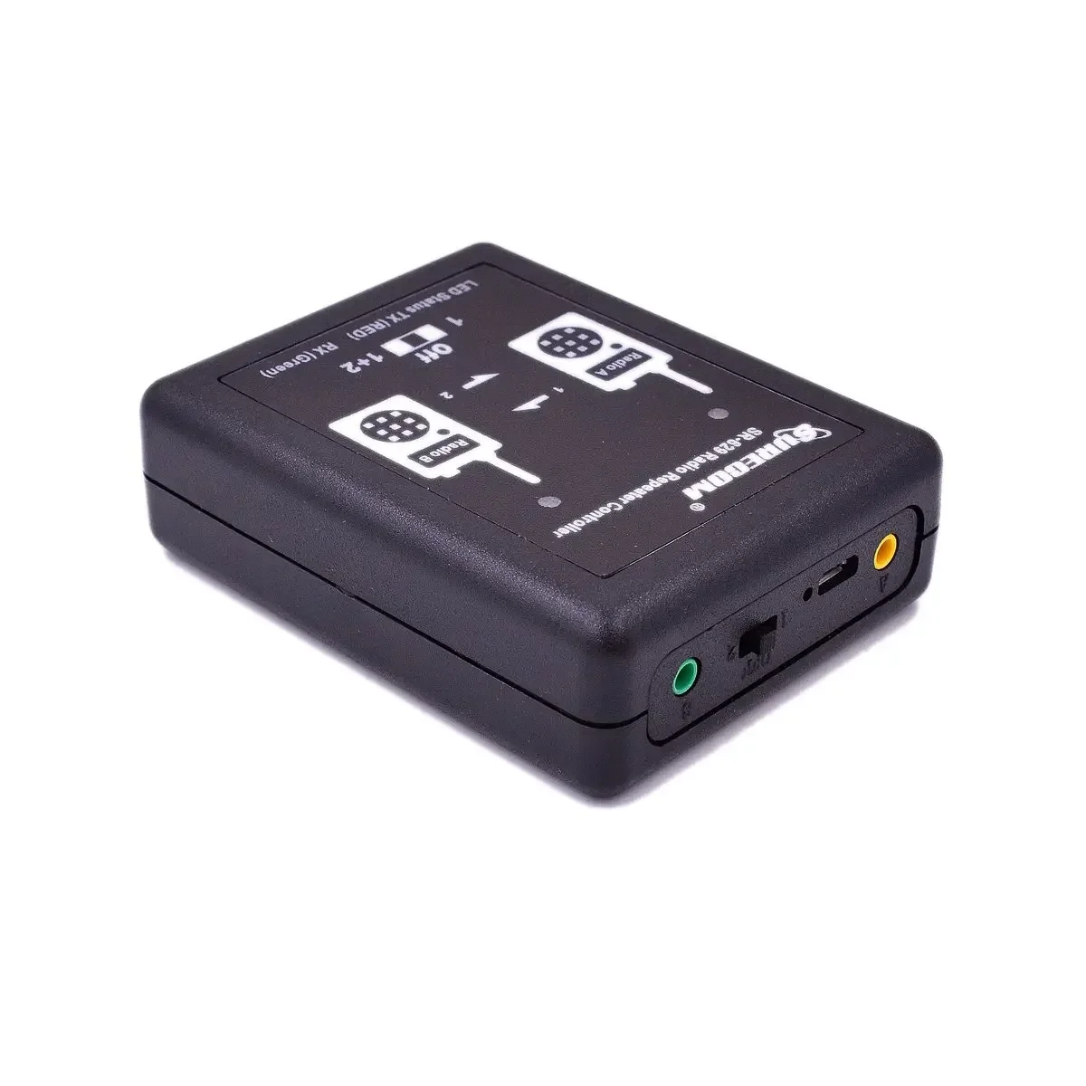 Surecom SR629 Repeater Controller & 2 Cable for TYT Kenwood Baofeng ICom Motorola Two Way Radio Relay Box Accessory