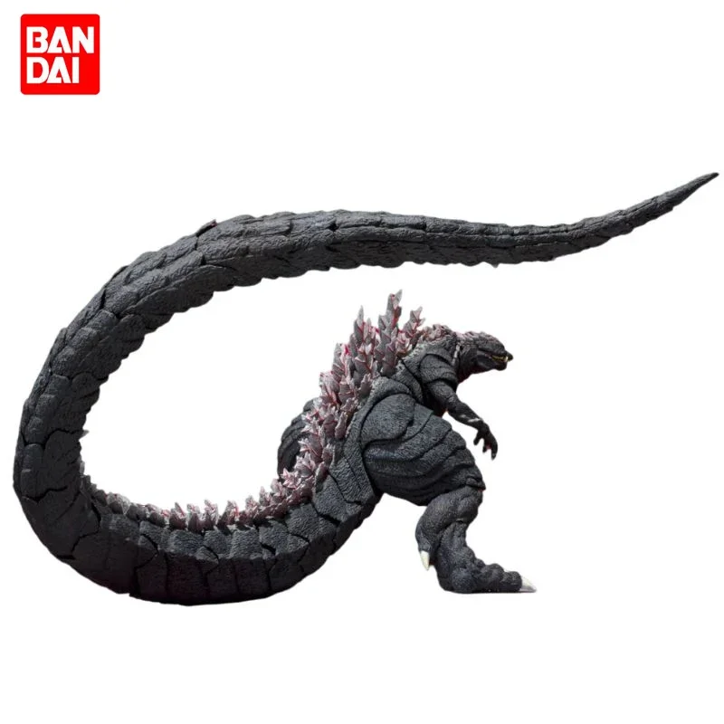 Bandai-figura de acción de Godzilla Singularity, figura de acción de Gorilla Monsters, Gojira, S.h.mo, nsterarts, modelo de dinosaurios, juguetes para niños, nueva versión animada