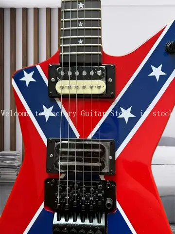 Custom Dean Dimebag Darrell Electric Guitar Rose Wood Fingerboard Professional ASDFR45281
