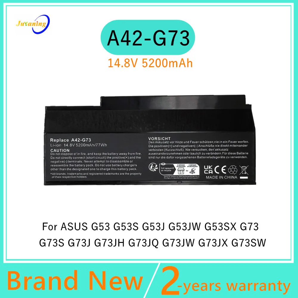 A42-G73 Laptop Battery for ASUS G73G G73GW G73J G73S G53J G53 G53JW G53S G73JH-A2 G53SX-DH71 G73-52