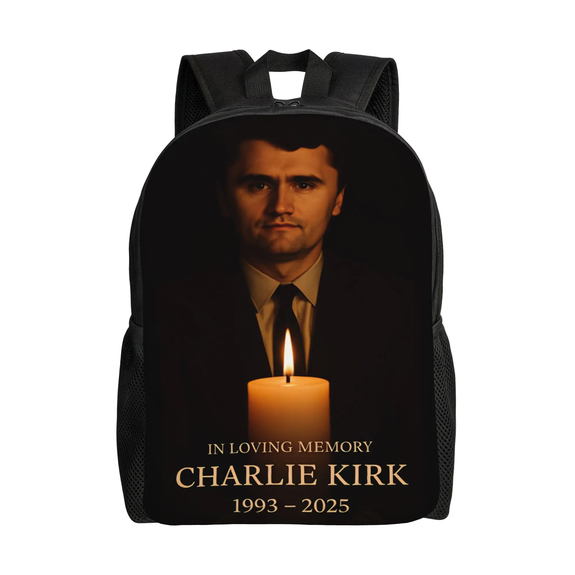 Rest in Peace Charlie Kirk Legends Backpack  Outdoor Backpacks Girl Colorful Lightweight School Bags Streetwear Rucksack