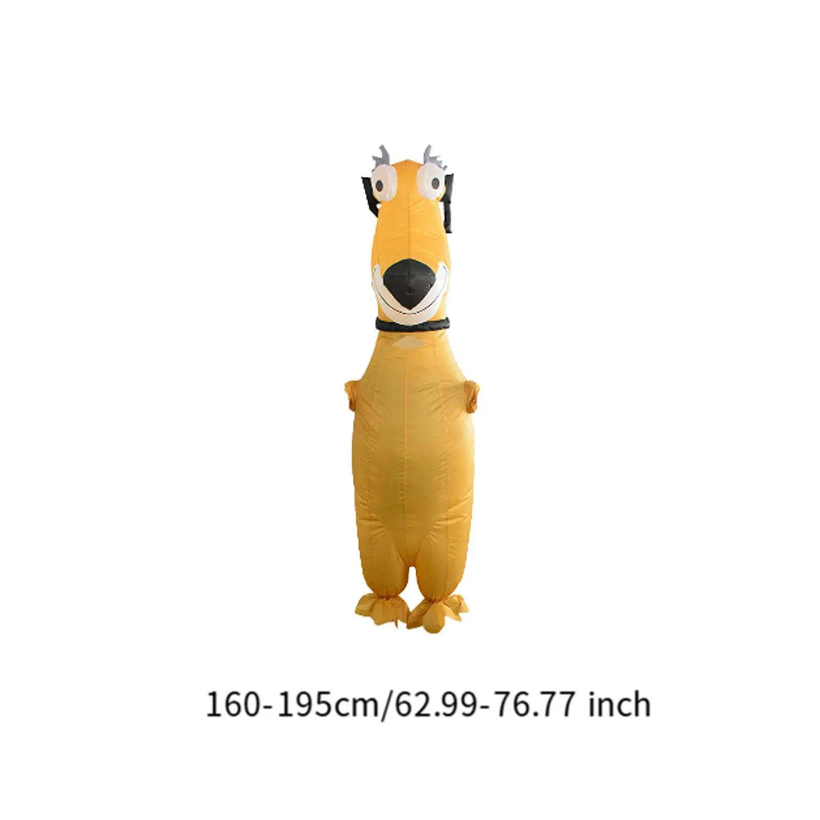 Disfraz inflable para perro, traje de cuerpo completo, ropa de juego de rol, vestido elegante para