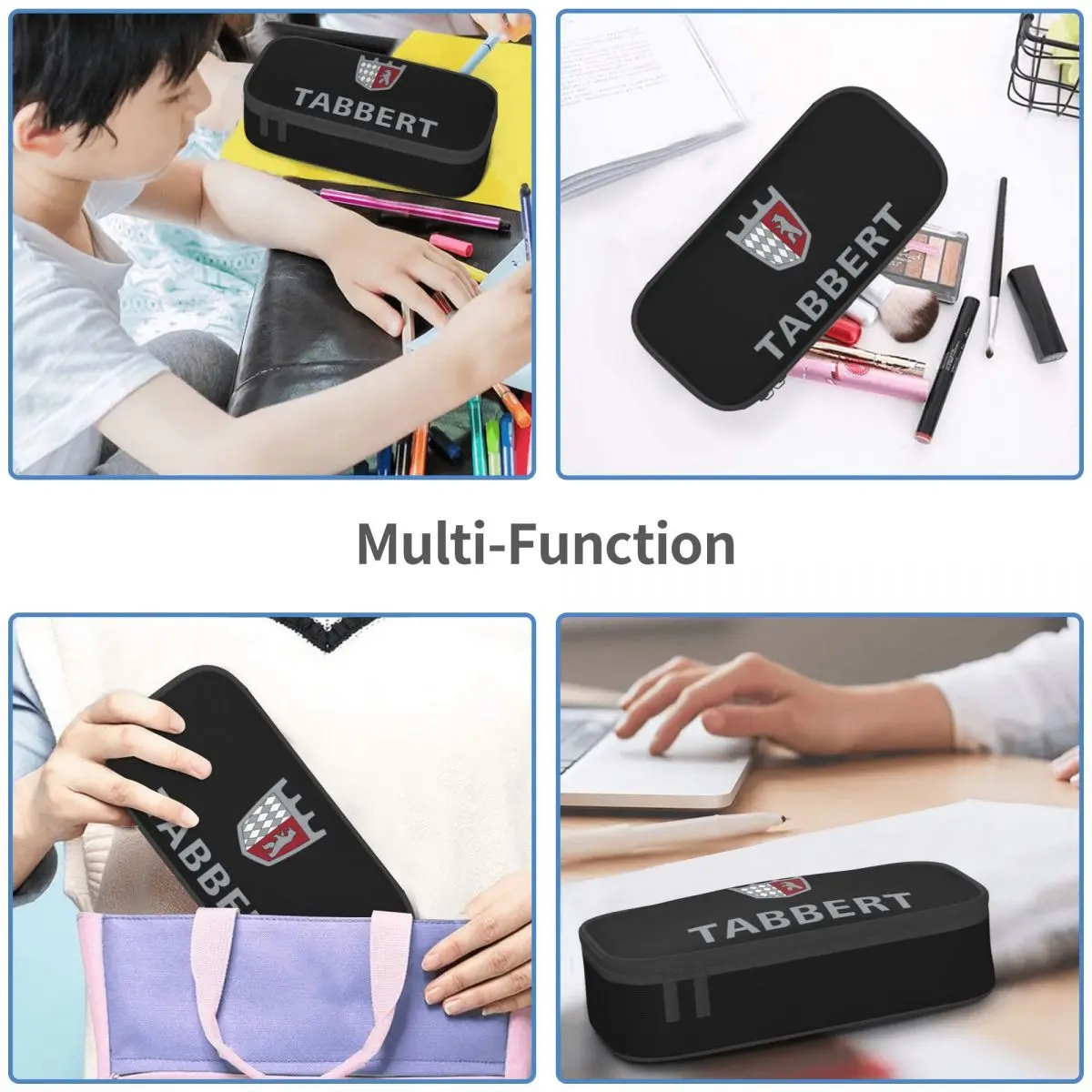 Tabbert Caravan Pencil Cases Large Capacity Pen Bags Pen Box Pencil Pouch For Boys Girls Students Stationery School Office