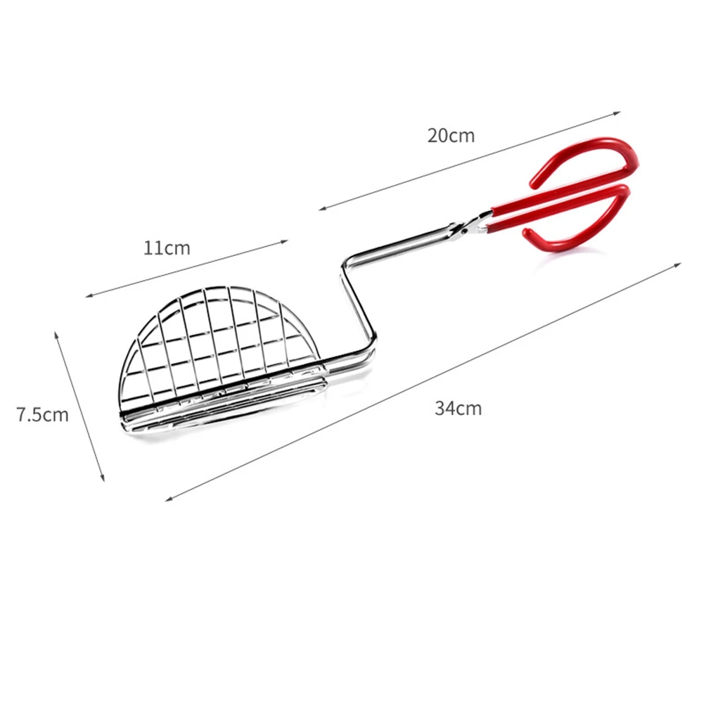 J1UL1N Taco Maker Press Fried Taco Shells Mold Crisp Deep Fryer Kitchen Tools Gadgets