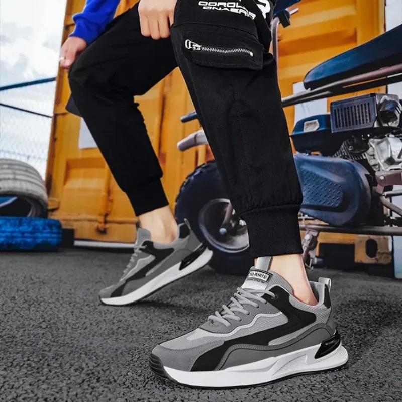 남성 운동화 메쉬 통기성 캐주얼 신발 럭셔리 테니스 트레이닝 신발 남성 가볍고 편안한 스포츠 러닝 신발 남성 신발