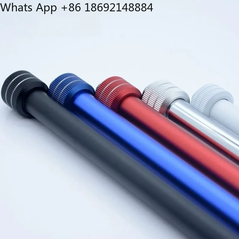 Metal hard tube 14mm outer diameter aluminum alloy multi-color, sandblasted anode