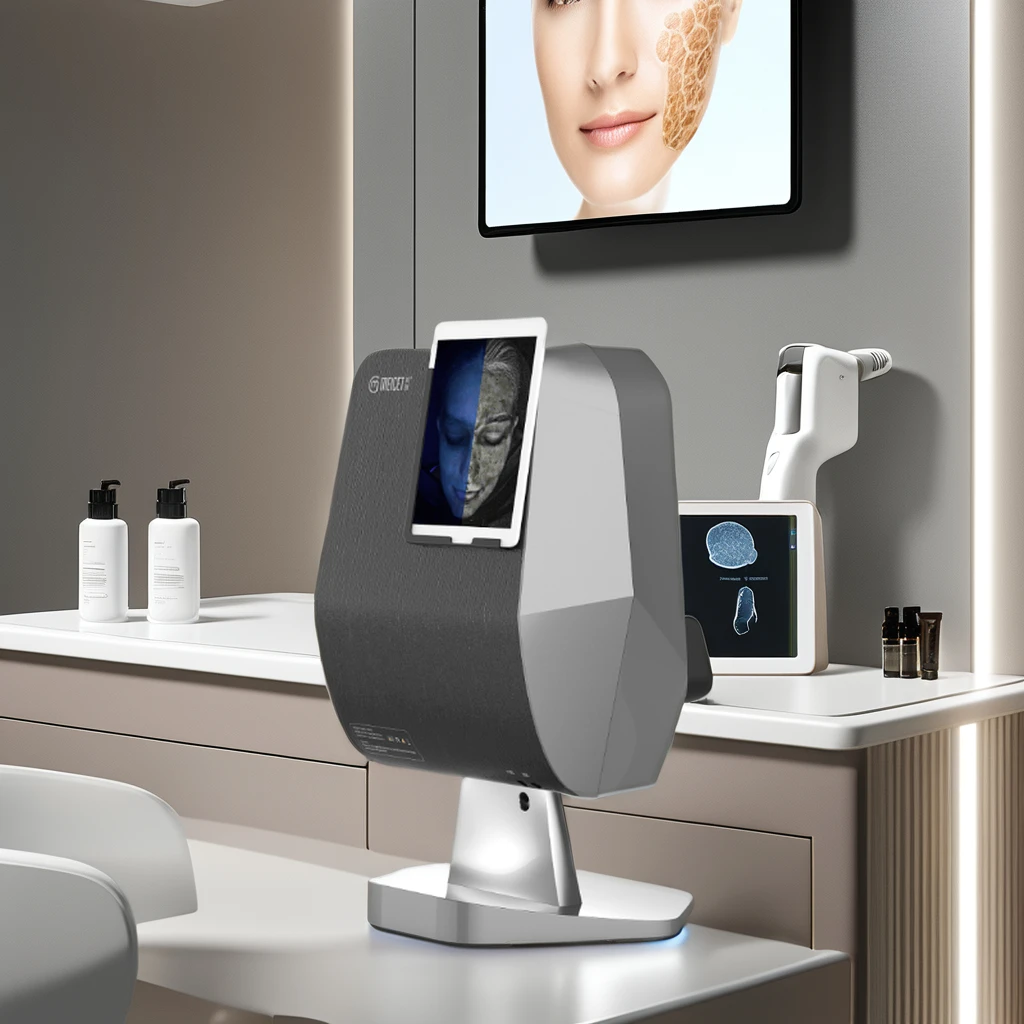 MEICET MC88  Machine CE Certified for EU JP US ZA & IT Plug Types Featuring  Test Function for Face Care