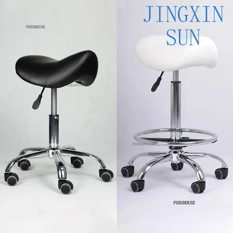 Designer Professional Barber Chairs Beauty Salon Stool Home Lift Swivel Hairdressing Chair Pedicure  Nordic Salon Furniture