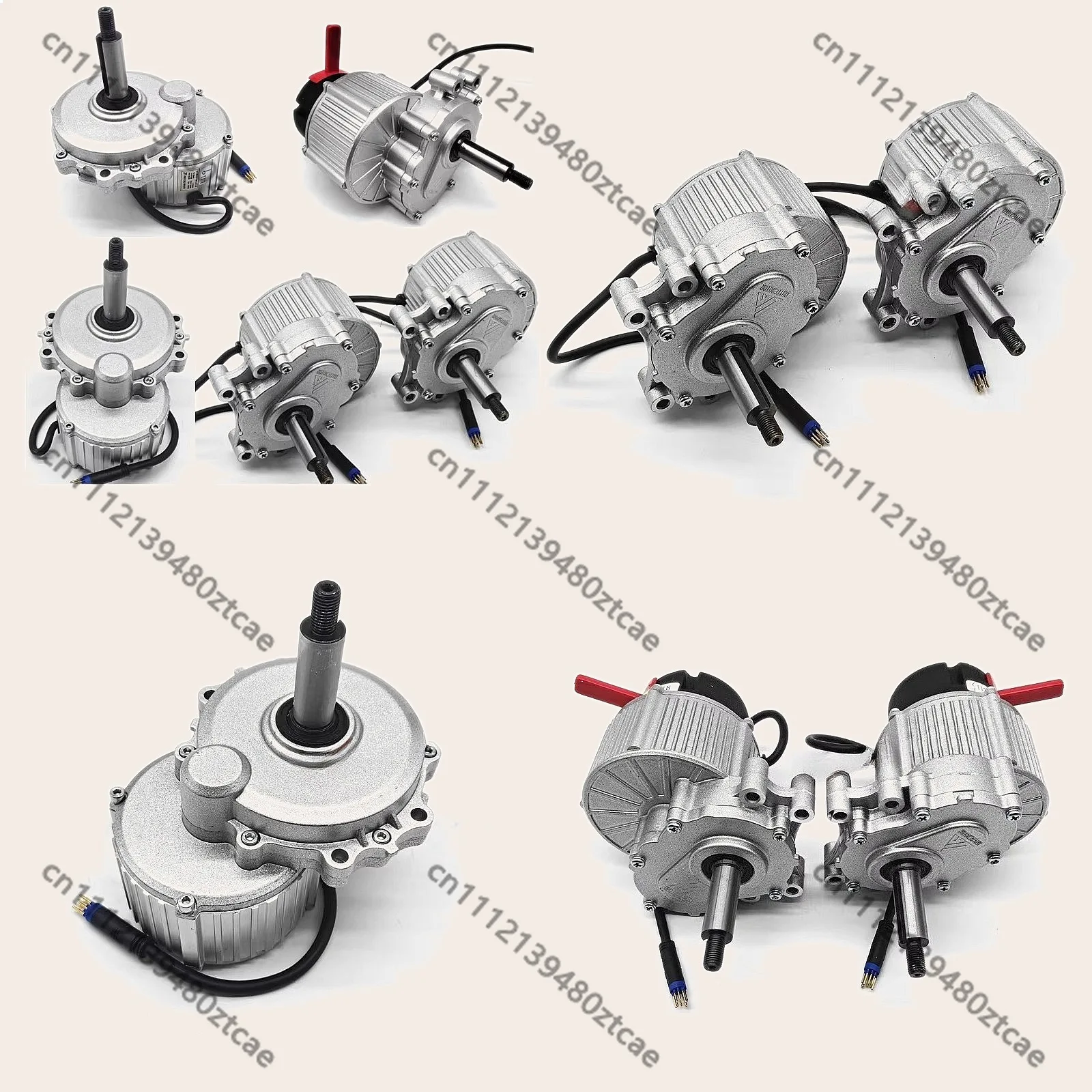 MY1016Z 24V Brushless Wheelchair Motor with Electromagnetic Brake Manual Handbrake for Mobility Scooter
