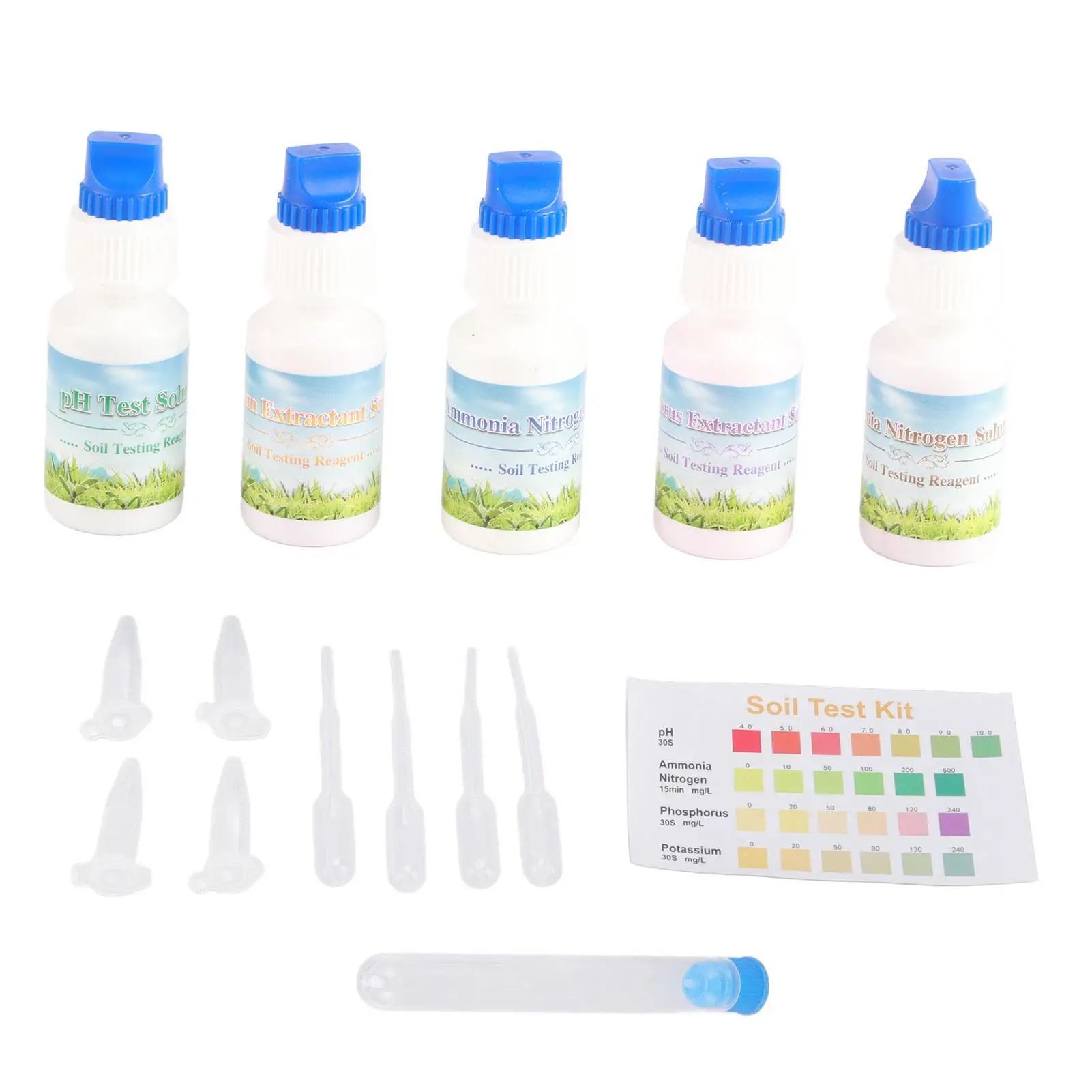 

Universal Soil Phosphorus Test Kit for gardening and for agriculture pH Nutrient Analyzer Soil Quality Tester