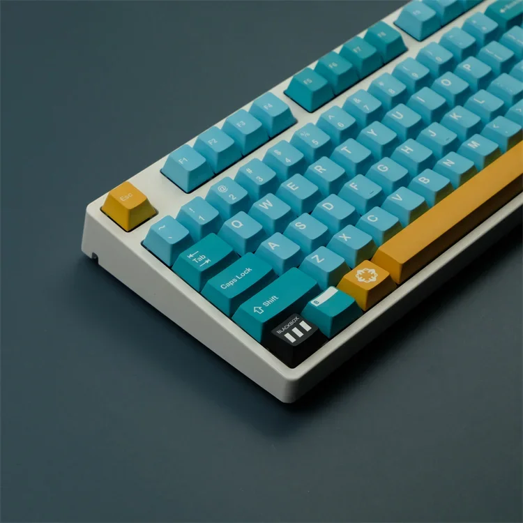 Fangte Keycaps Keycaps Original Cherry Height Keycaps Sublimación de cinco caras PBT