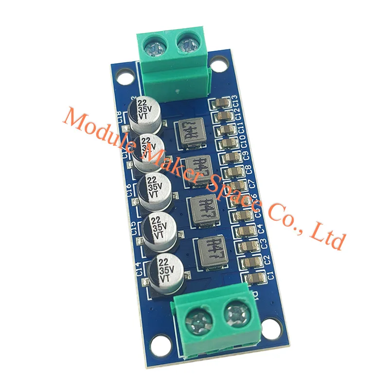 DC-L EMI/RFI Noise Filter Module Low-Pass Filter for 35V DC Power & Signal Lines Suppresses Broadband Interference