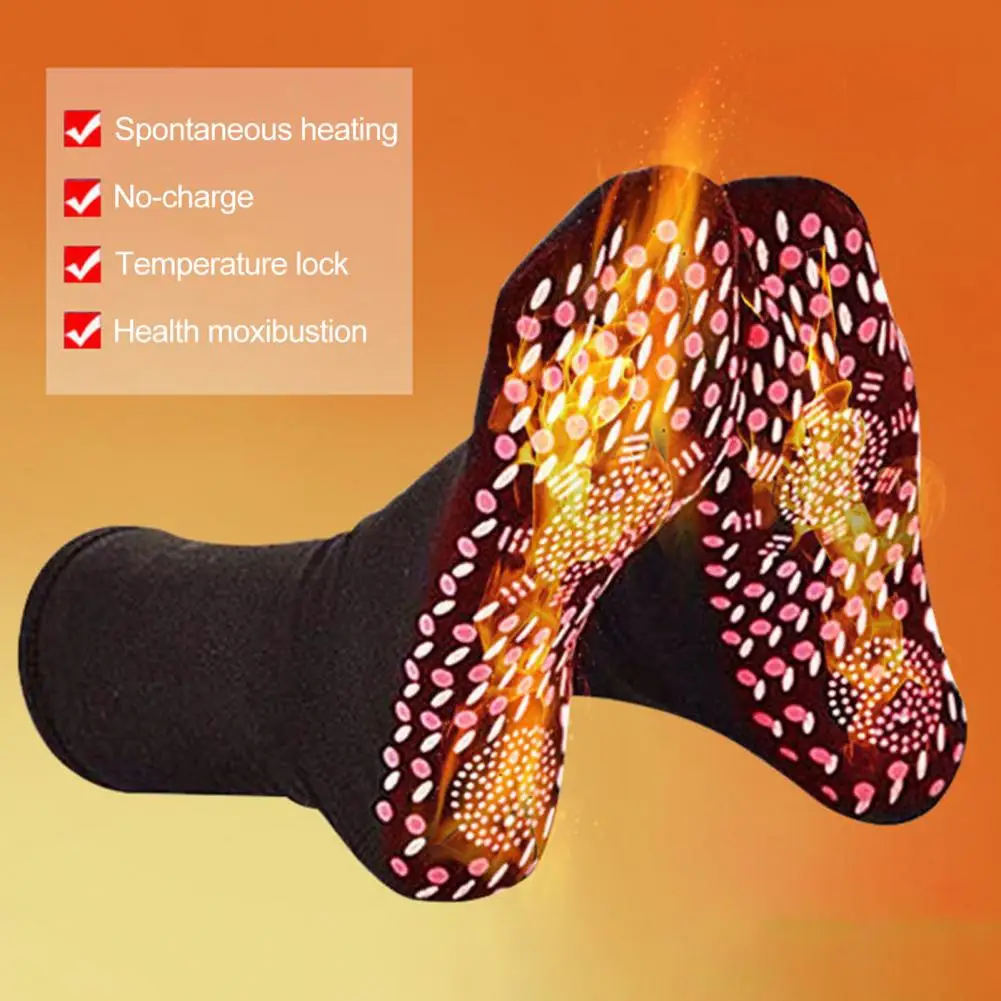 Winter Socks Winter Socks with Particle Sole Massage for Circulation Promotion Self-heating Technology High for Ultimate